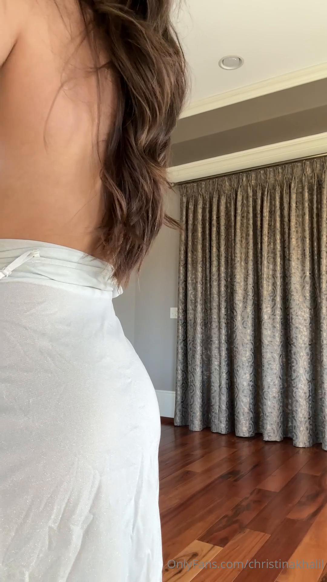 christina khalil sexy gifted outfits try on onlyfans video leaked mlfodu influencers gonewild