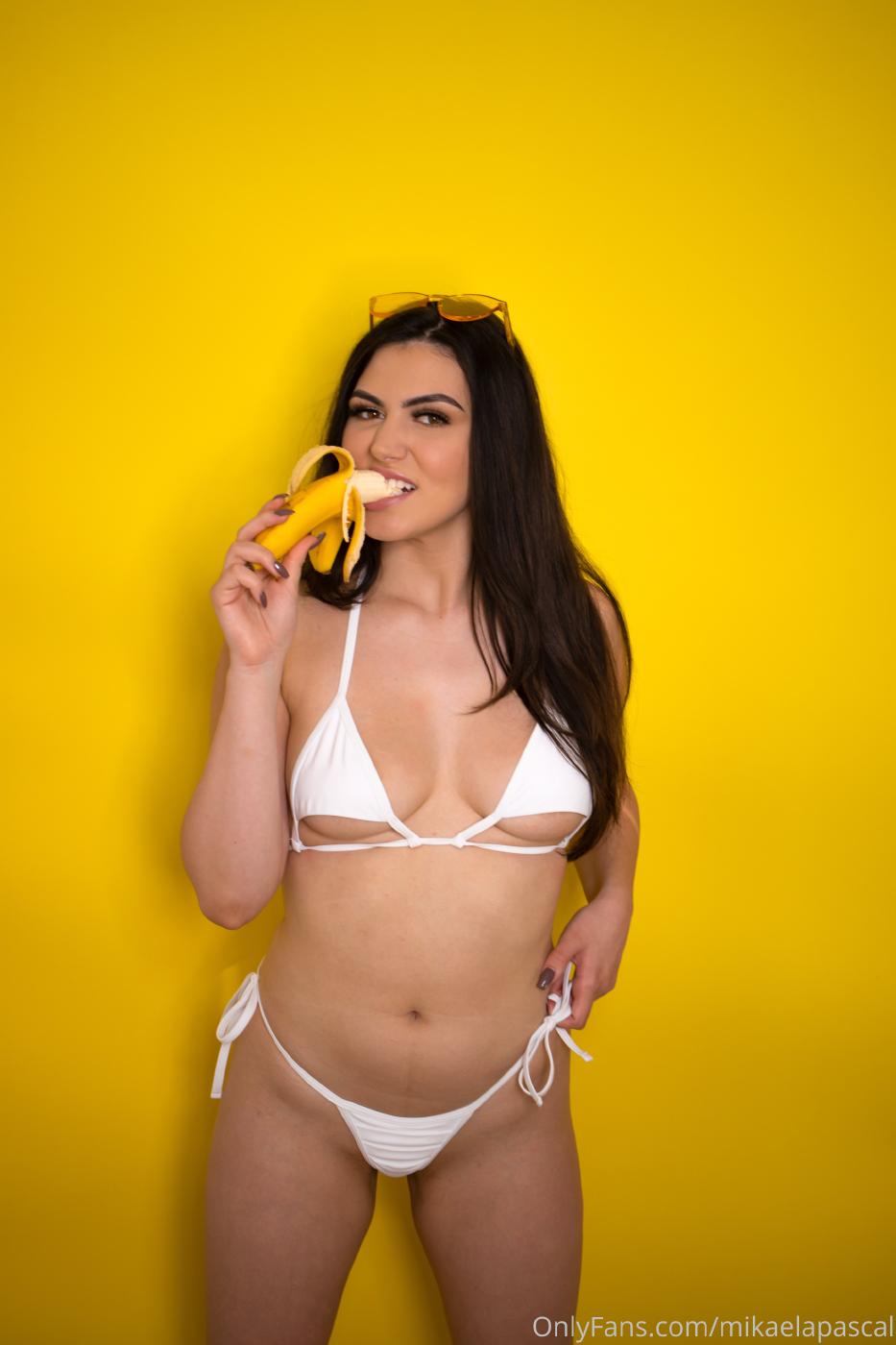 mikaela pascal banana peel onlyfans set leaked qxpurd influencersgonewild