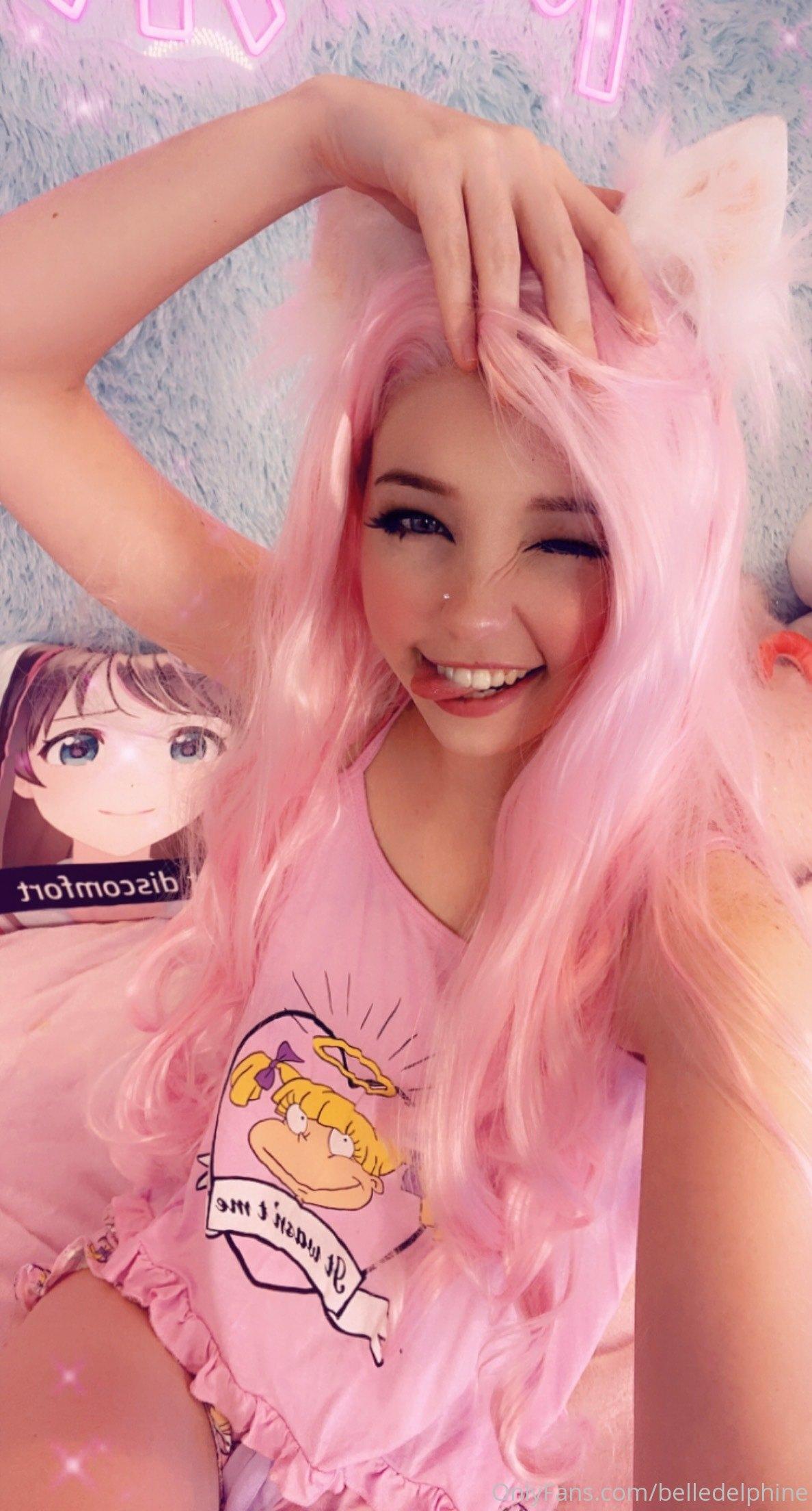 belle delphine nude pink pyjama onlyfans set leaked flzhxc influencersgonewild