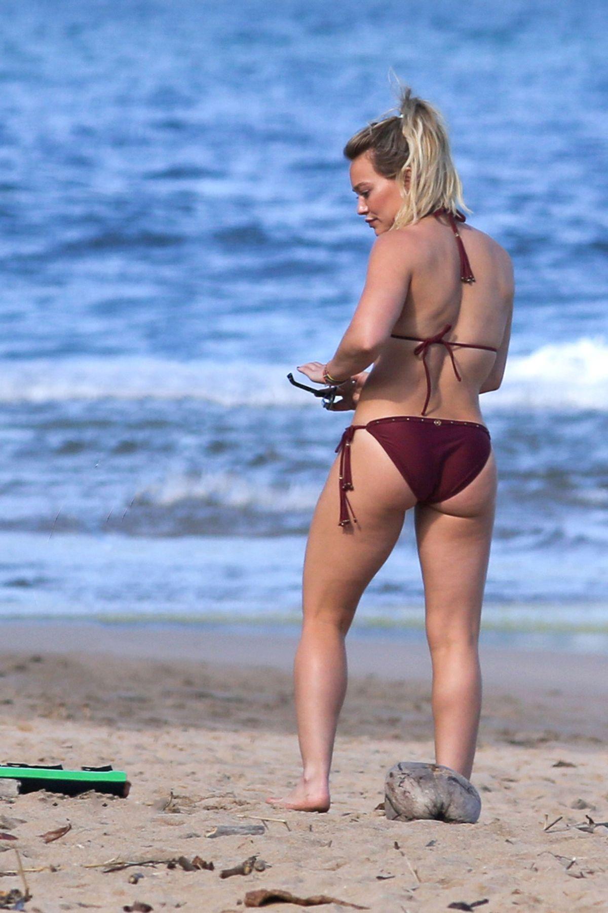 hilary duff bikini beach candid set leaked gmtvlz influencersgonewild