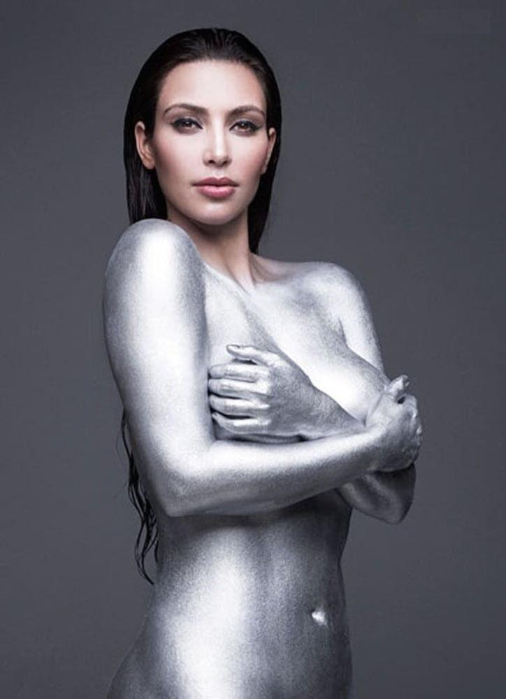 kim kardashian nude body paint outtakes set leaked gmbesq influencersgonewild