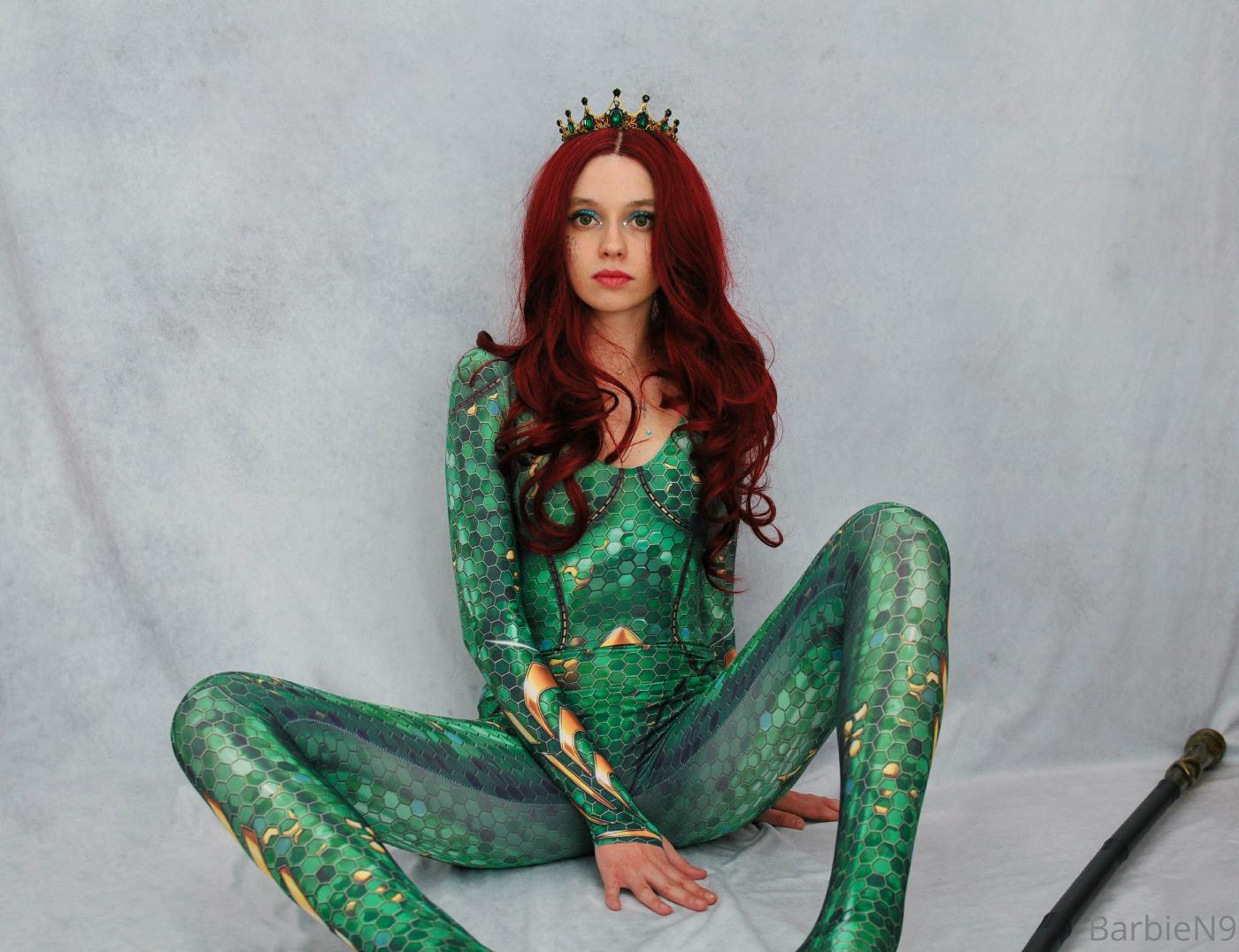 barbien9 aquaman queen mera cosplay onlyfans set leaked ondujs influencersgonewild