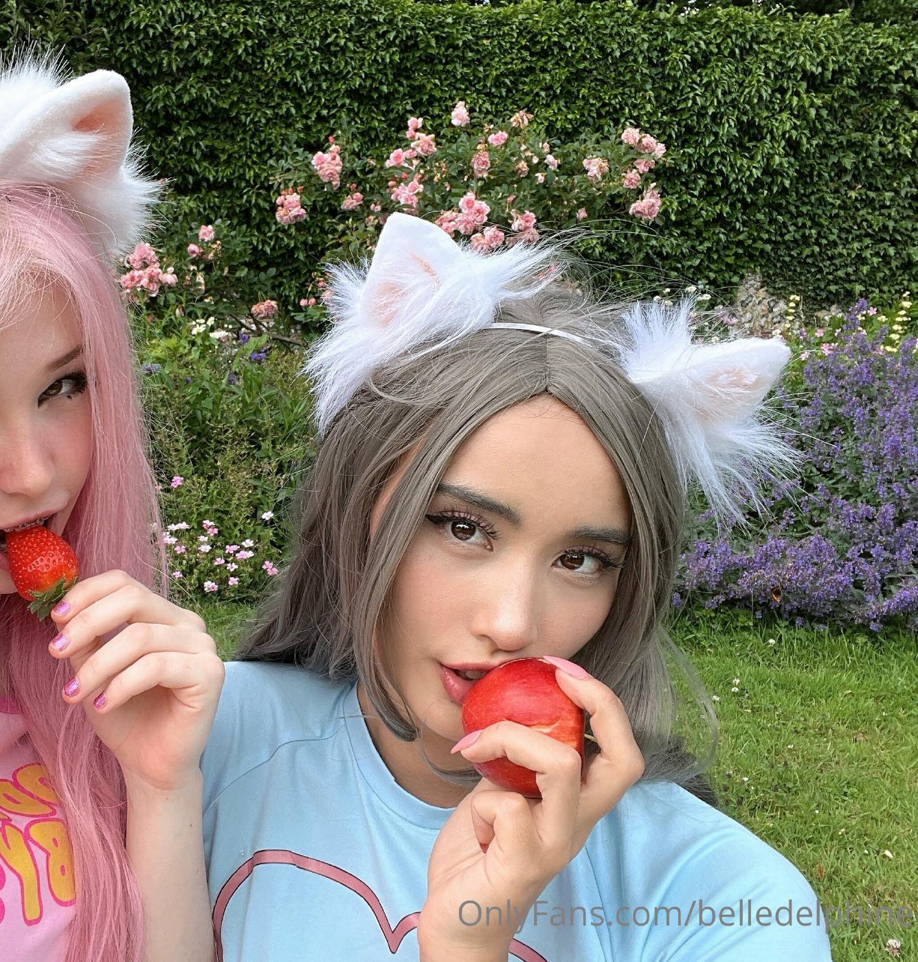 belle delphine bunny picnic collab onlyfans set leaked afxhux influencersgonewild