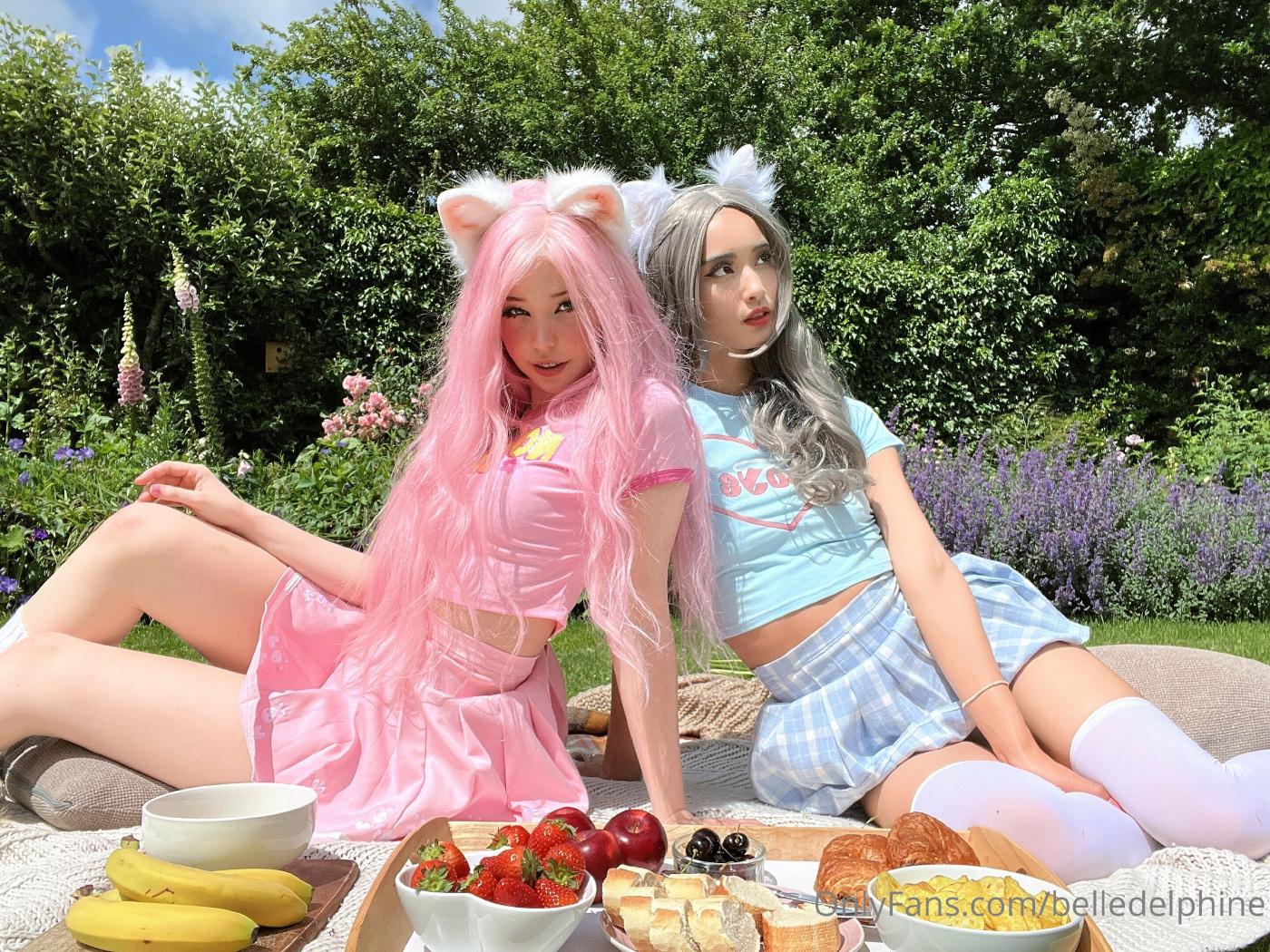 belle delphine bunny picnic collab onlyfans set leaked yyhydh influencersgonewild
