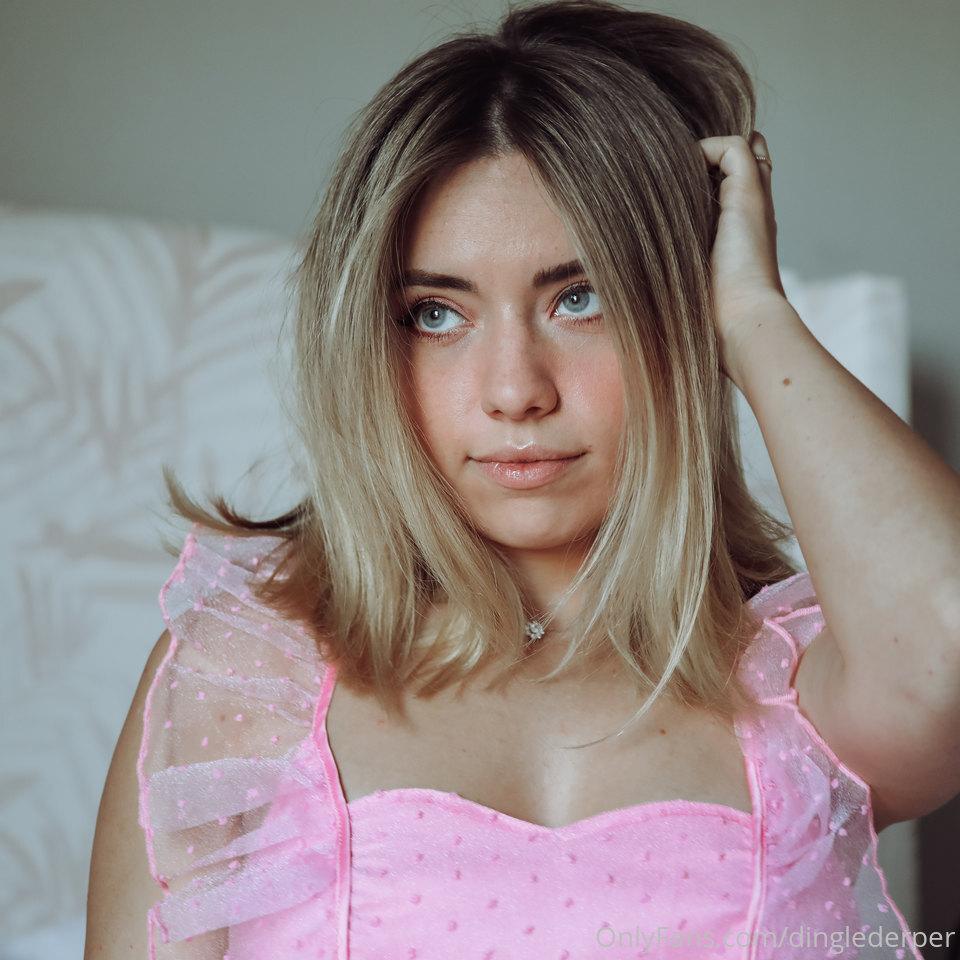dinglederper pink dress onlyfans set leaked ejcouy influencersgonewild