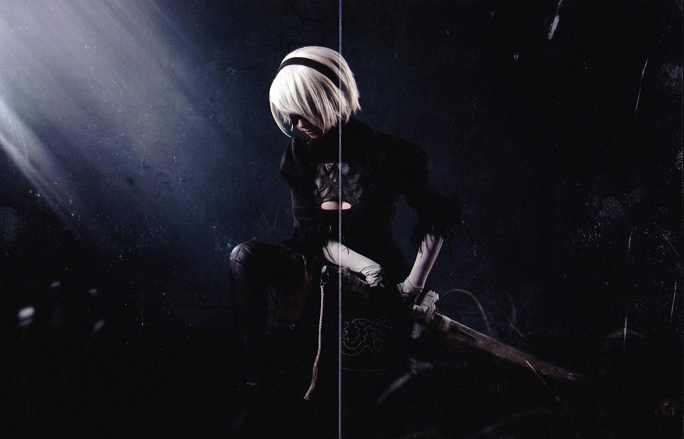 helly valentine 2b nier automata cosplay set leaked fnaucu influencersgonewild