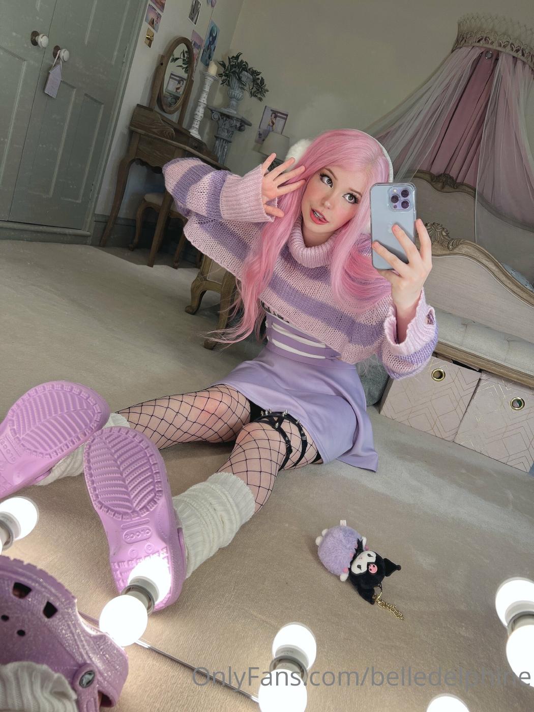 belle delphine purple crocs full onlyfans set leaked grxnon influencersgonewild