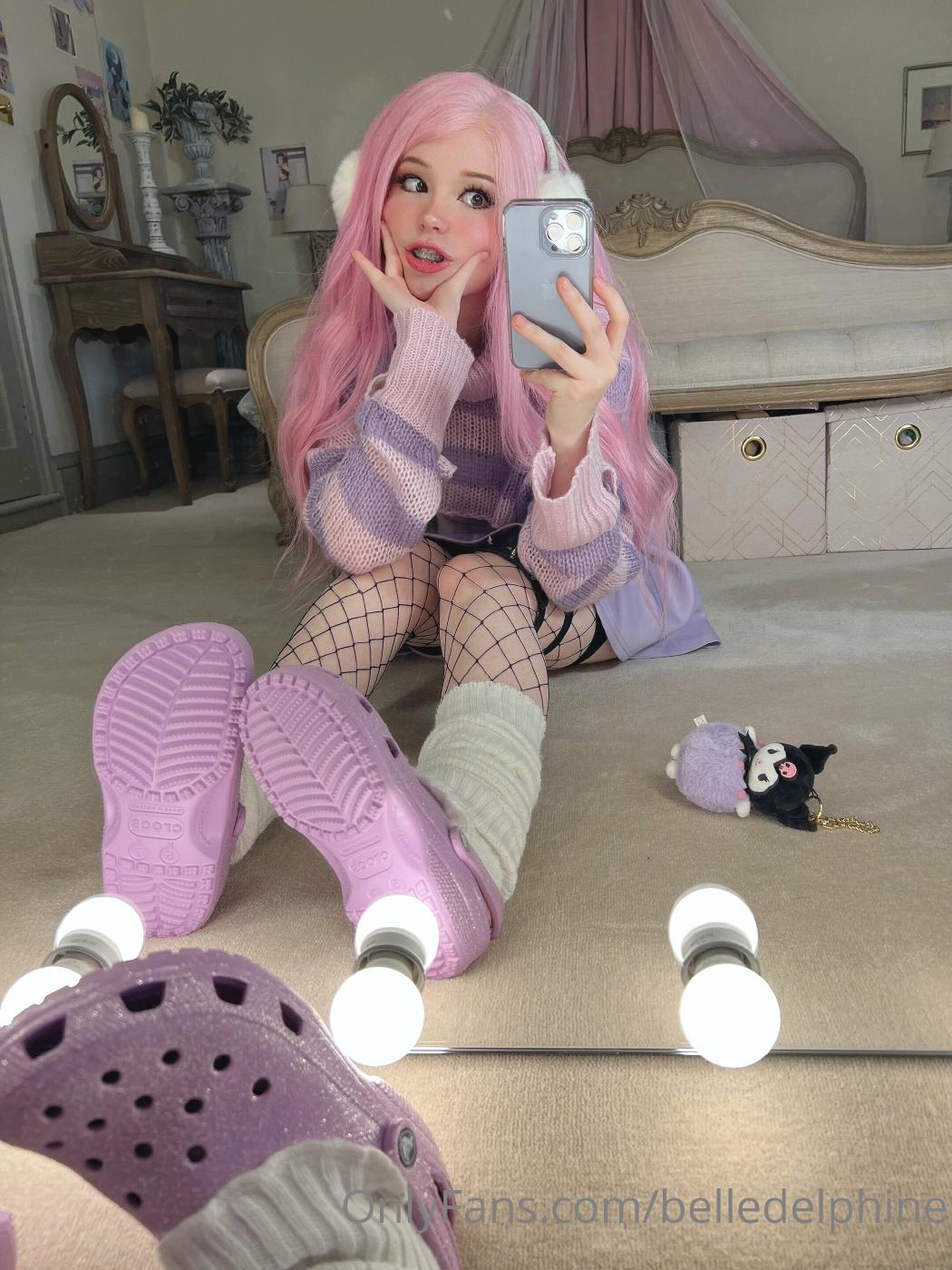 belle delphine purple crocs full onlyfans set leaked ioqymz influencersgonewild