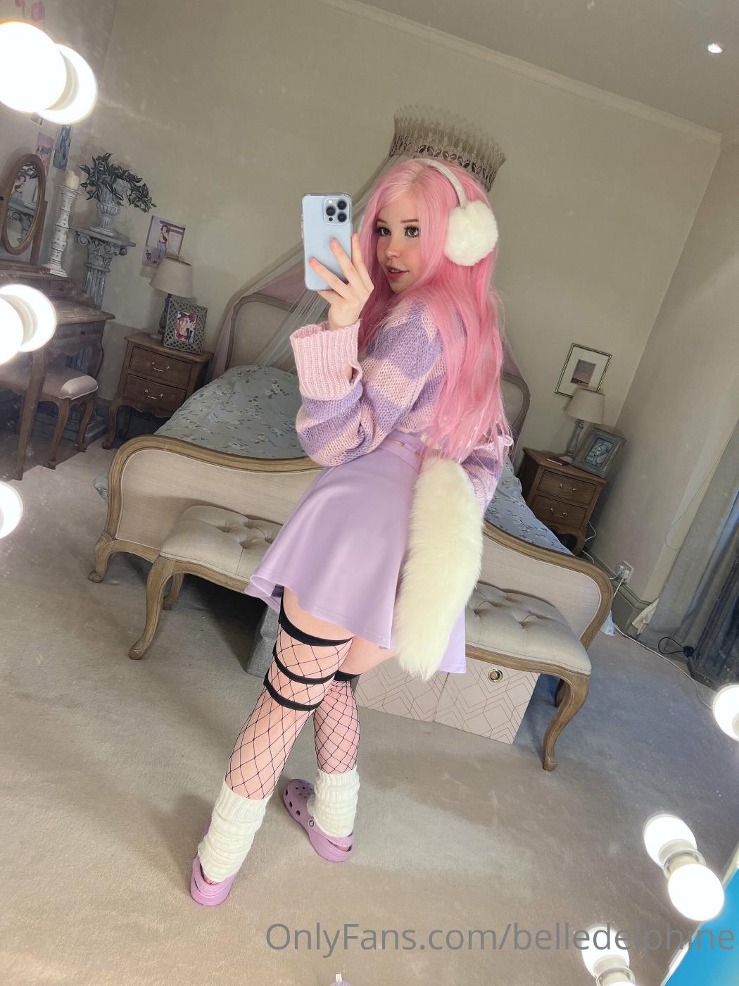 belle delphine purple crocs full onlyfans set leaked yujqhv influencersgonewild